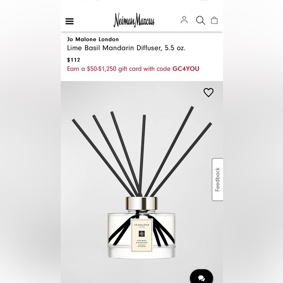 Jo Malone Diffuser - Picture 1 of 3